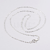 Brass Cable Chain Necklace SW028-S-2