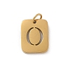 304 Stainless Steel Charms LS-STAS-R001-01G-O-1