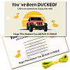 CREATCABIN 50Pcs Duck Theme Paper Card AJEW-CN0001-94D-1