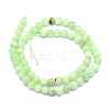 Natural White Jade Beads Strands G-K310-C14-6mm-2