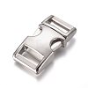 Alloy Adjustable Quick Side Release Buckles PALLOY-WH0067-65P-1