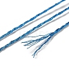 10 Skeins 12-Ply Metallic Polyester Embroidery Floss OCOR-Q057-A01-3