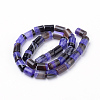 Dyed Natural Brazilian Agate and Crystal Beads Strands G-Q949-12C-2