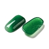 Natural Green Onyx Agate(Dyed and Heated) Cabochons G-Q018-07A-2