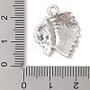 Tibetan Style Alloy Pendants FIND-C060-038AS-3