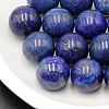 Dyed Natural Lapis Lazuli Round Beads X-G-I170-16mm-20-2