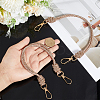 2Pcs Glass Rhinestone Rubber Cord Bag Handles FIND-PH0059-68A-3