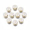 Alloy Enamel Beads ENAM-N052-006-01F-RS-1