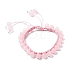 Adjustable Natural & Synthetic Mixed Gemstone Beads Braided Bead Bracelets for Women BJEW-L713-B-5