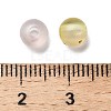 Frosted Transparent Acrylic Beads OACR-F013-12A-3