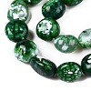 Dyed Natural Agate Beads Strands G-T138-229B-3