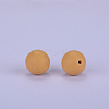 Round Silicone Focal Beads SI-JX0046A-115-2