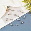 Brass Capsule Lace Lock Buckles KK-PH0001-29P-WH-6