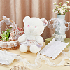 5 Yards Satin Chiffon Double Ruffled Lace Trim OCOR-FG0001-70-5