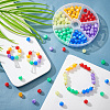 150Pcs 6 Colors Acrylic Beads MACR-PH0001-39-2
