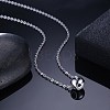 Trendy 925 Sterling Silver Pendant Necklaces BB30759-4