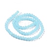 Electroplate Glass Beads Strands EGLA-A034-J8mm-L06-2