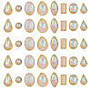 100Pcs Glass Sew on Rhinestones GLAA-TA0004-46-2