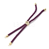 Cotton Cord Bracelet Making KK-F758-03Q-G-2
