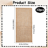 10Pcs Linen Cutlery Bag AJEW-GF0008-68-2
