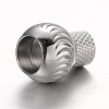 Tarnish Resistant 304 Stainless Steel Magnetic Clasps with Glue-in Ends STAS-G140-39N-2