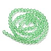 Transparent Glass Beads Strands GLAA-F029-3mm-24-2