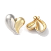 Rack Plated Brass Studs Earring EJEW-Z043-03GP-2