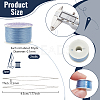 2 Rolls Special Coated Polyester Beading Threads OCOR-NB0002-06G-2