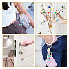 2 Sets 2 Style DIY Diamond Painting Sporting Panda Keychain Kits DIY-TA0003-80-9