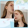 60Pcs Alloy Stud Earring Findings FIND-FH0005-71-7