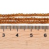 Glass Beads Strands G-K185-16L-4