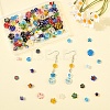 140Pcs 7 Styles Handmade Millefiori Glass Beads LK-YW0001-11-4