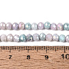 Ombre Effect Dyed Glass Beads Strands GLAA-C023-02-C24-4
