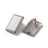 Non-Tarnish 304 Stainless Stud Earring Findings LS-STAS-M314-02A-P-2
