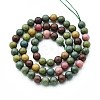 Natural Quartz Beads Strands G-N355-6mm-28-2