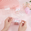 40Pcs Square PET Clear Party Favor Gift Box DIY-BC0006-41A-3