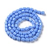 Opaque Glass Beads Strands GLAA-G112-03B-2