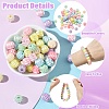 100G Imitation Pearl Acrylic Beads OACR-YW0003-84-5