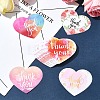 Coated Paper Thank You Greeting Card DIY-FS0007-76D-6