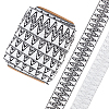 ARRICRAFT Ethnic Style Jacquard Nylon Elastic Ribbon OCOR-AR0001-42-7