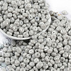 Opaque Colours Luster Glass Seed Beads X1-SEED-P008-01C-11-1