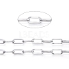 Tarnish Resistant 304 Stainless Steel Paperclip Chains CHS-D030-02P-1