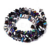 Electroplate Glass Beads Strands EGLA-N002-06E-2