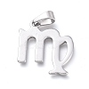 Non-Tarnish 304 Stainless Steel Pendants STAS-L210-06E-P-1