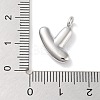 Rack Plating Brass Balloon Letter Pendants LS-KK-C050-01P-Y-3