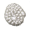 Brass Crystal Rhinestone Cup Chains OCOR-XCP0002-76-2