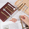 SUNNYCLUE 12Pcs 6 Style Tibetan Style Alloy Rulers FIND-SC0006-92-4