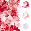 150Pcs 3 Colors Transparent Two Tone Spray Painted Glass Beads GLAA-LT0001-04A-6