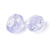 Handmade Foil Glass Beads Strands FOIL-N033-02D-3