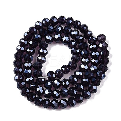 Electroplate Glass Beads Strands LS-EGLA-A044-T6mm-A15-1